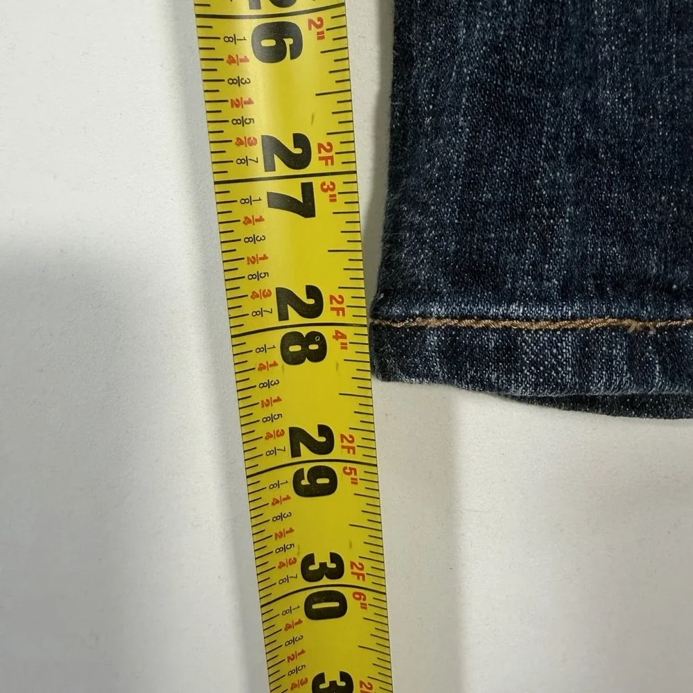 Levi's 514 Straight Fit Jeans Men's 38x30 Dark Wash Denim Pants Blue